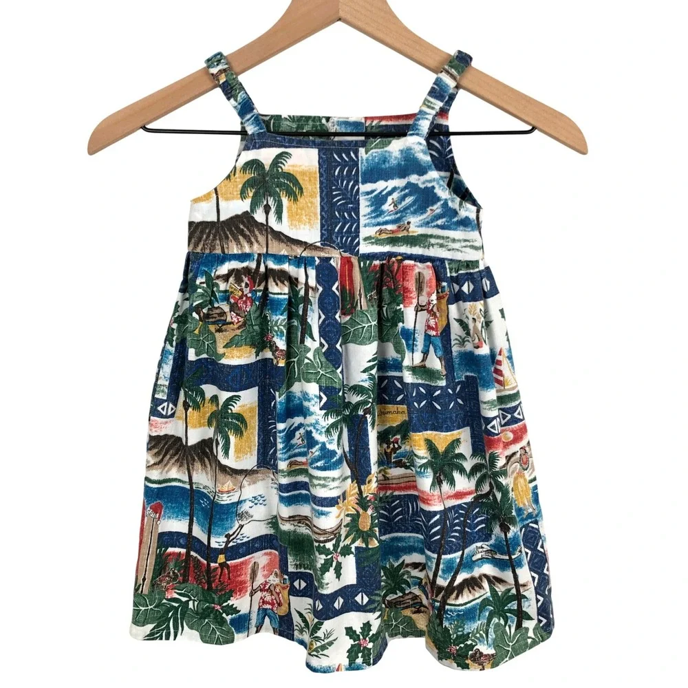 hawaiian christmas dress 2020 GIRLS SUNDRESS – Reyn Spooner or pajamasTropical xmas gift for the naughty or nice men Plus Size Tropical Christmas Dress